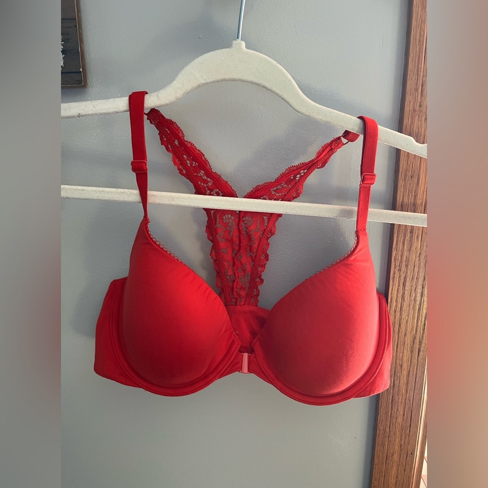 Victoria Secret Demi Front Clasp Bra 34D